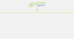 Desktop Screenshot of greensystemidiomas.com.br